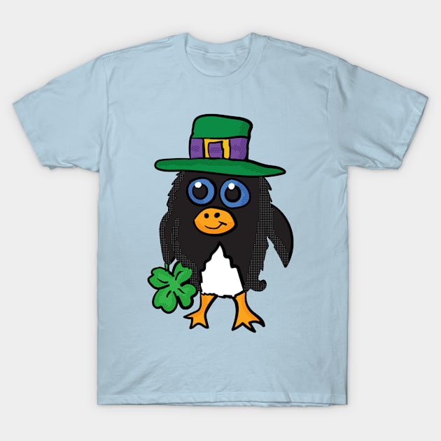 Irish Penguin T-Shirt by Eric03091978